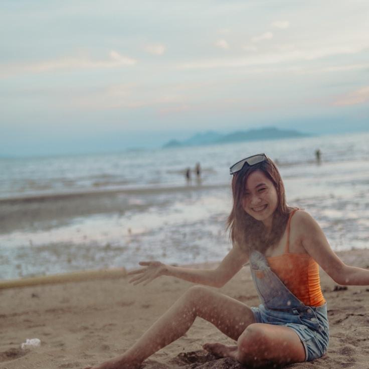 Portrait of Amara Chen, group coordinator and fusion cooking expert